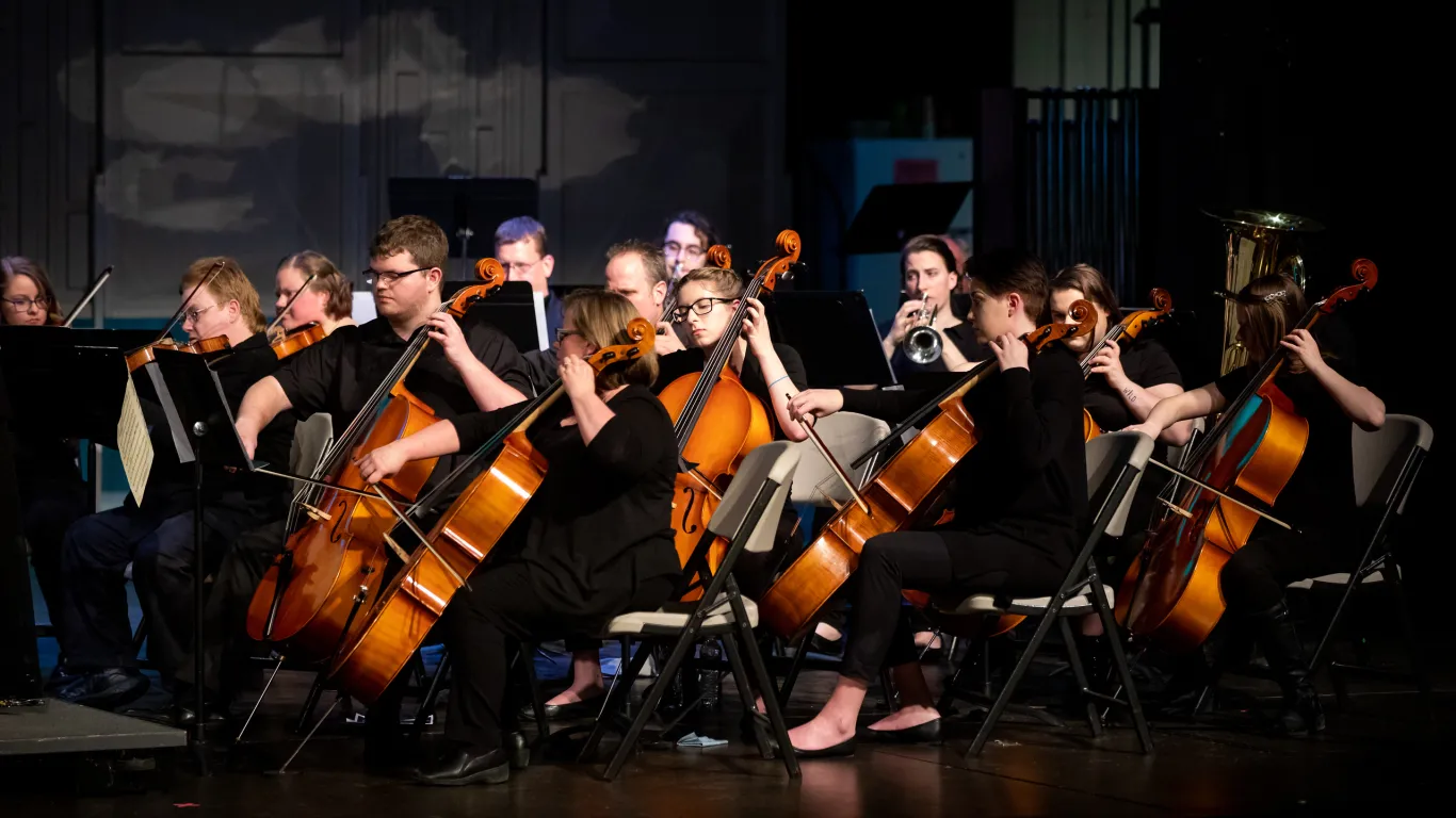 The NHCC Orchestra in concert