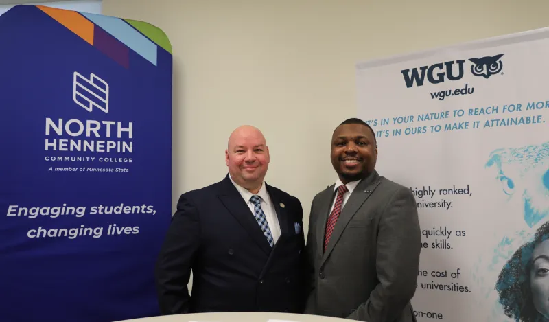 WSU and NHCC Representatives, Dr. Garcia and Dr. Hopson