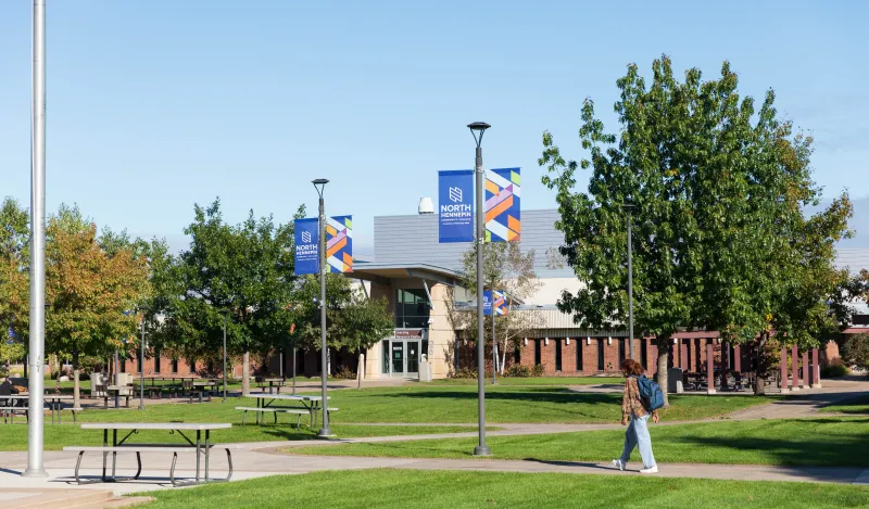 photo of trees inside the NHCC courtyard