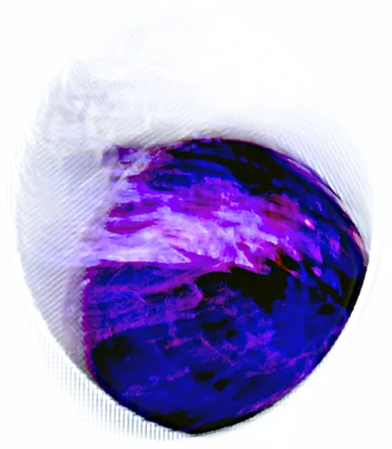 bright purple circle