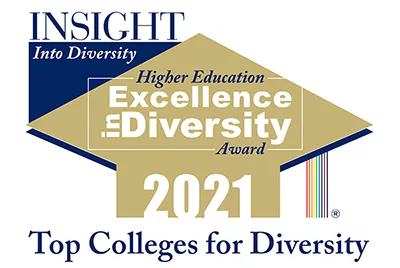 logo with the words excellence in diversity 