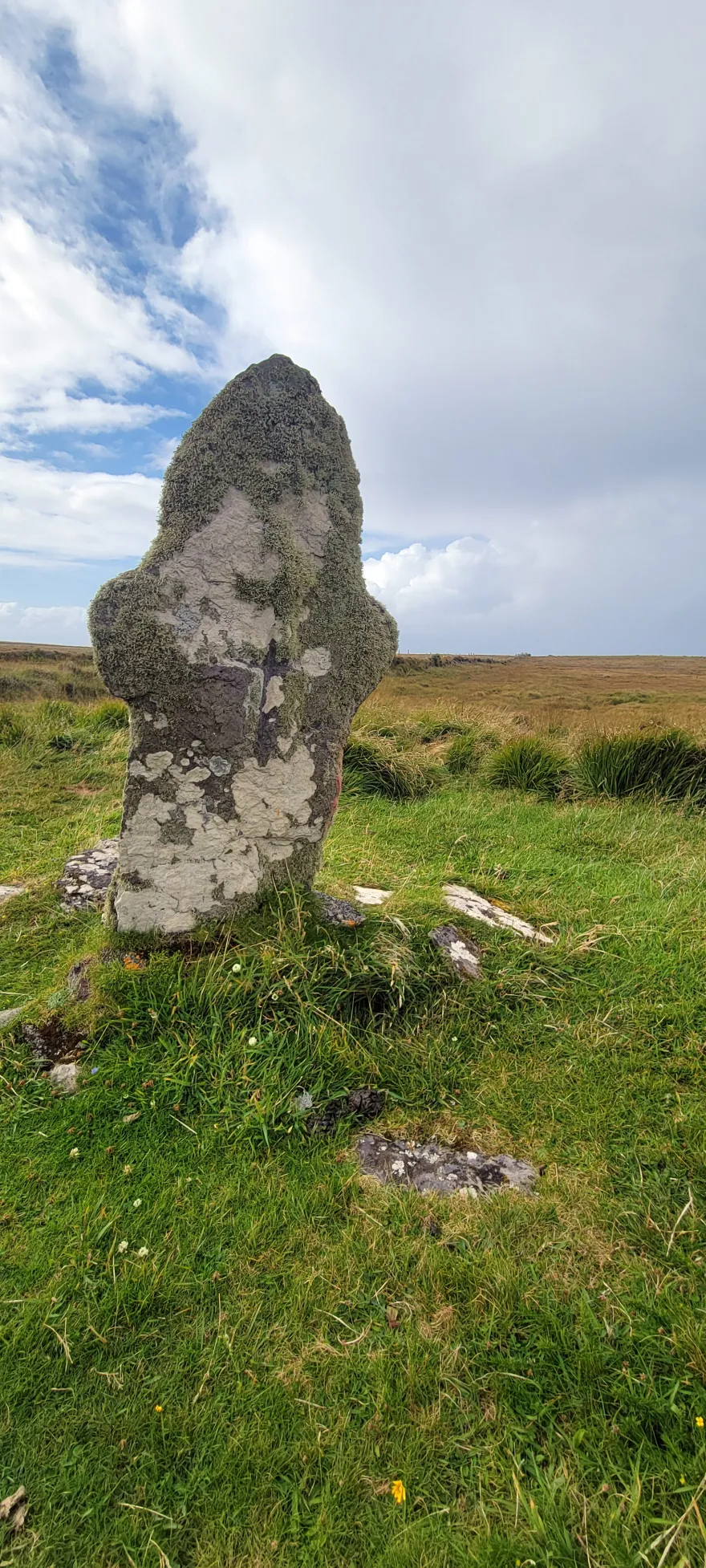 Stone cross (700 AD), Brendan's Well Valencia Island, Kerry